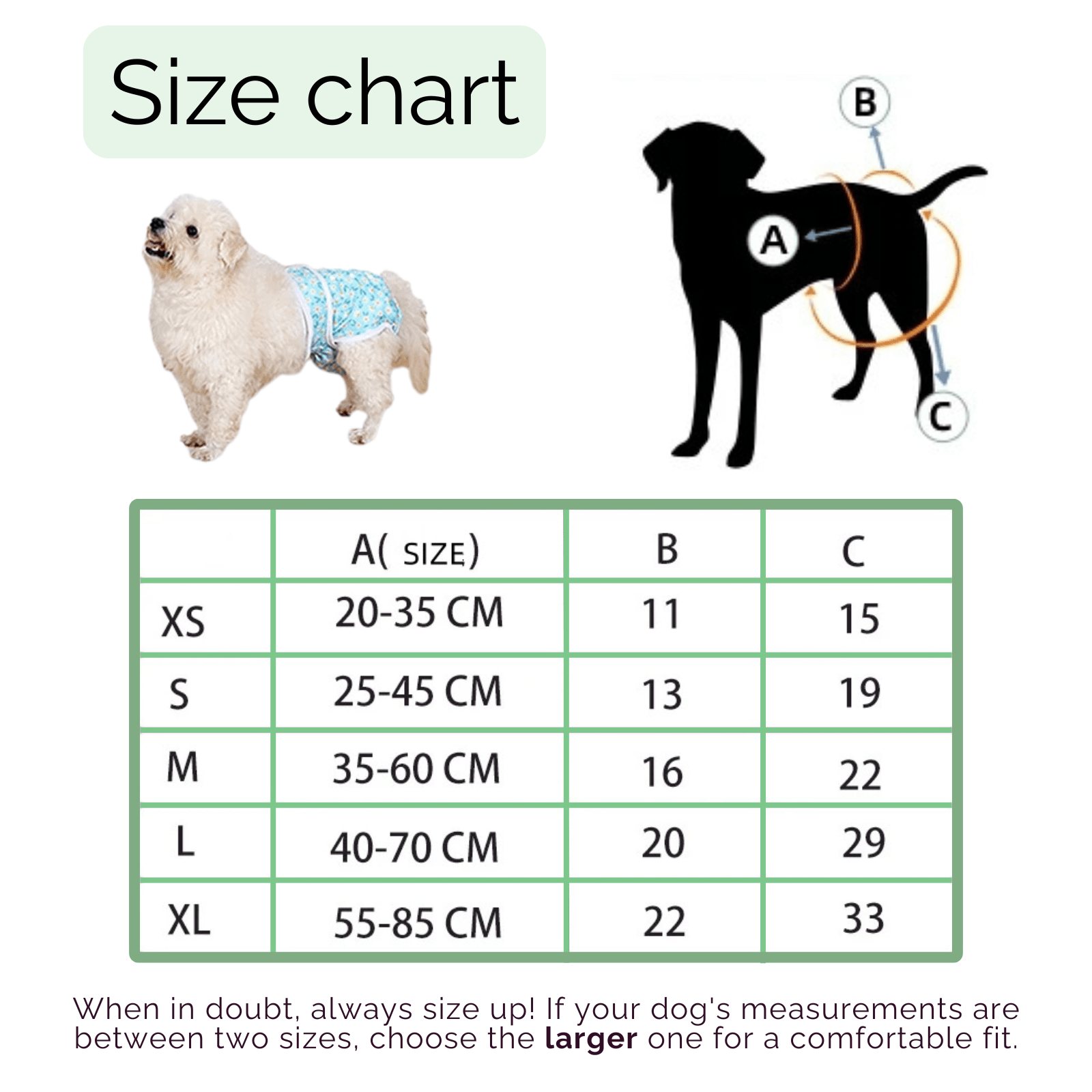 Herbruikbare Hondenluier voor Teefjes - Duke & Scoop