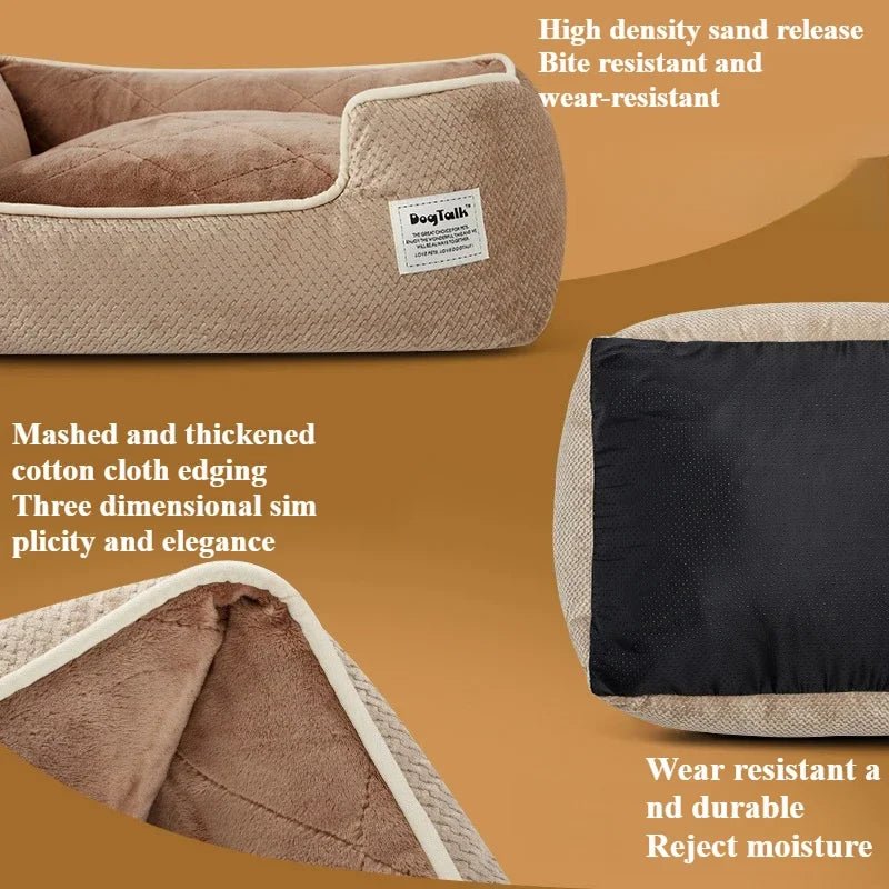 Hondemand en Kattenmand Wasbaar – Comfortabel Arctic Fluweel voor Slapen - Duke & Scoop