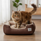 Hondemand en Kattenmand Wasbaar – Comfortabel Arctic Fluweel voor Slapen - Duke & Scoop