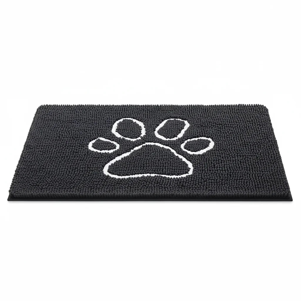 Honden Deurmat – Absorberende Chenille Mat voor Vieze Poten Binnen & Buiten - Duke & Scoop