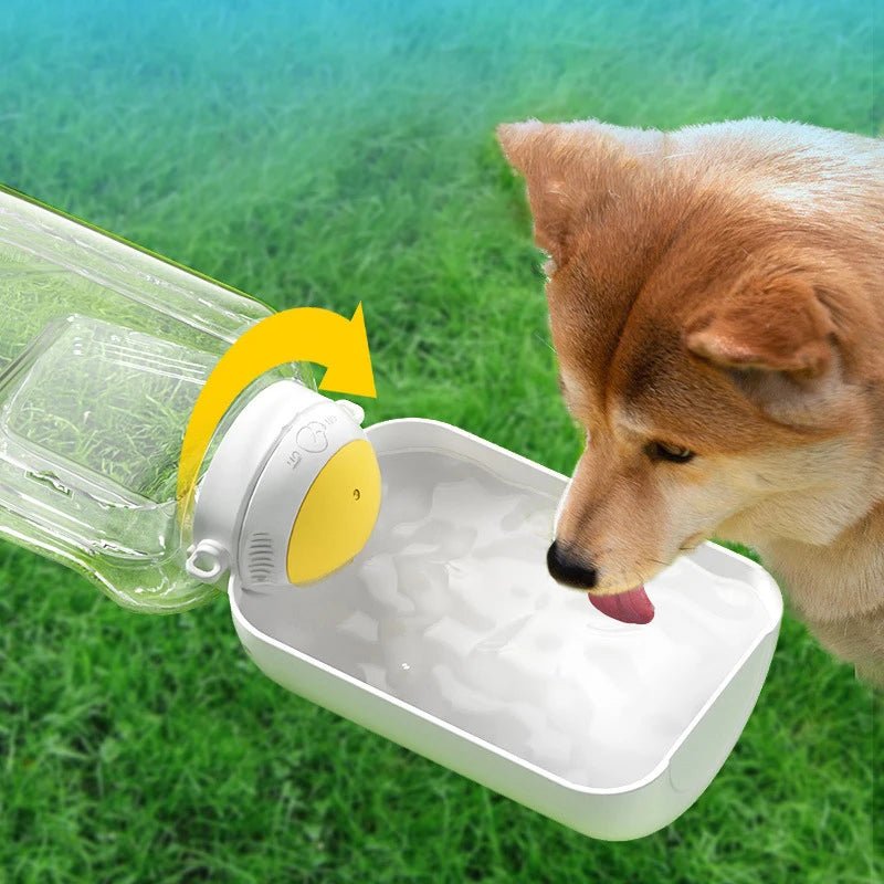 Honden Waterfles met Drinkbak - Duke & Scoop