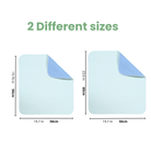 Hondendeken Incontinentie – Hoogabsorberende Wasbare Onderlegger Blauw - Duke & Scoop