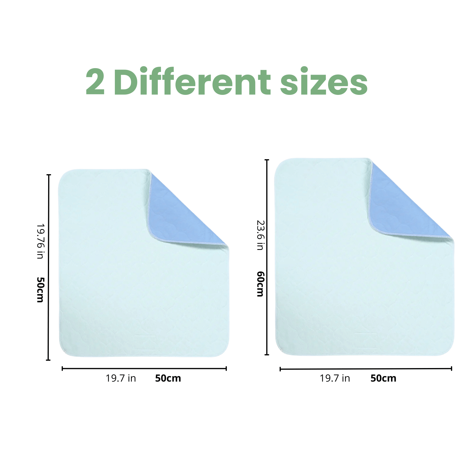 Hondendeken Incontinentie – Hoogabsorberende Wasbare Onderlegger Blauw - Duke & Scoop