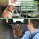 Hondenkussen Waterdicht Auto – Ademend Mesh Venster & Universele Pasvorm - Duke & Scoop