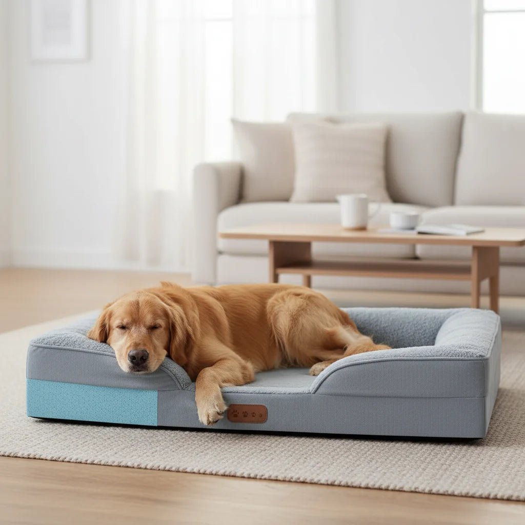 Hondenmand Groot Orthopedisch – Comfortabel Ademend Memory Foam Bed - Duke & Scoop