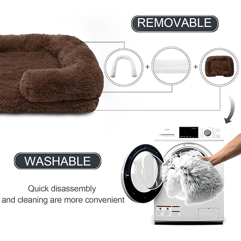 Hondenmand Orthopedisch - Kattenmand – Comfortabele Wasbare Luxe Mand - Duke & Scoop