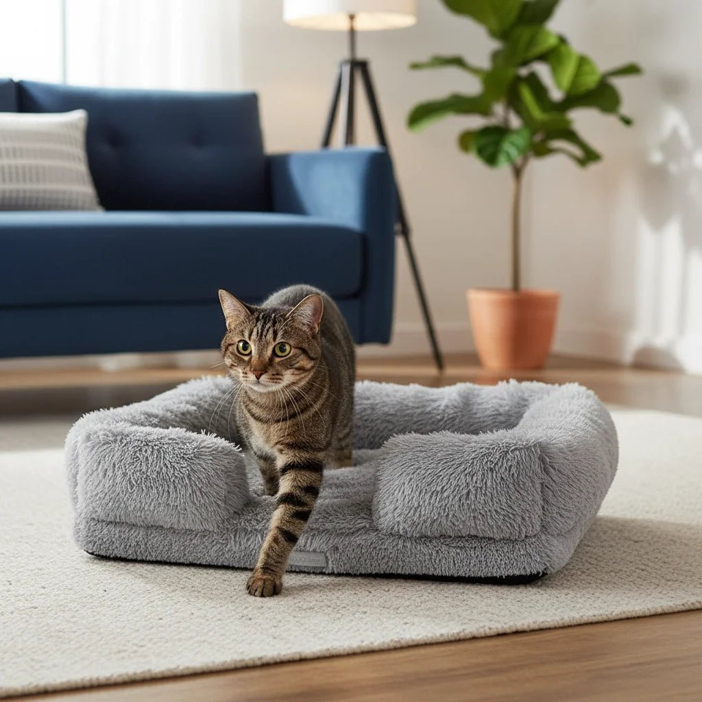 Hondenmand Orthopedisch - Kattenmand – Comfortabele Wasbare Luxe Mand - Duke & Scoop
