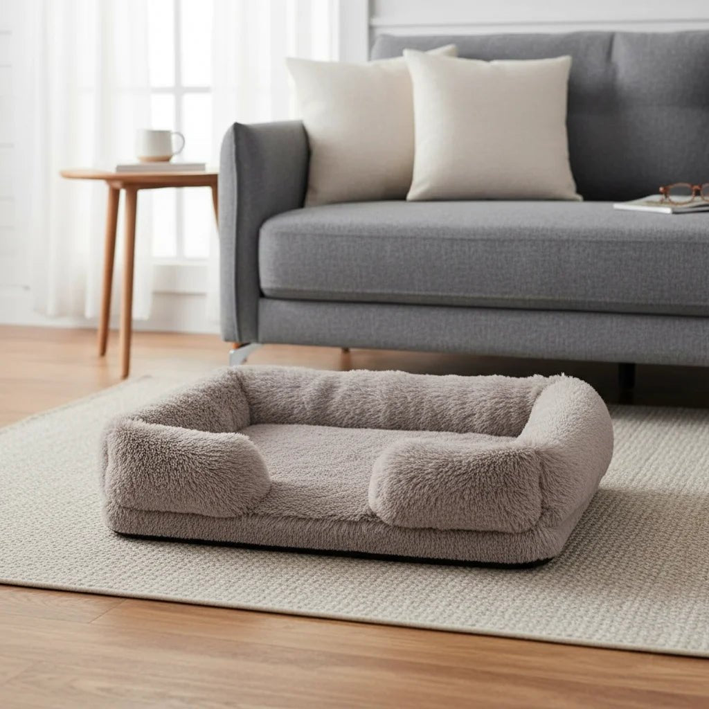 Hondenmand Orthopedisch - Kattenmand – Comfortabele Wasbare Luxe Mand - Duke & Scoop