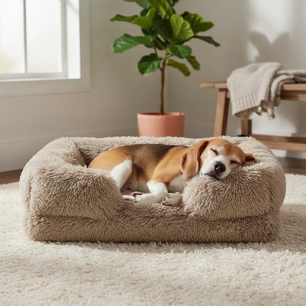 Hondenmand Orthopedisch - Kattenmand – Comfortabele Wasbare Luxe Mand - Duke & Scoop