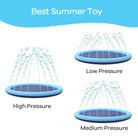 Hondensplash Pad – Opblaasbare Waterfontein Speelmat - Duke & Scoop