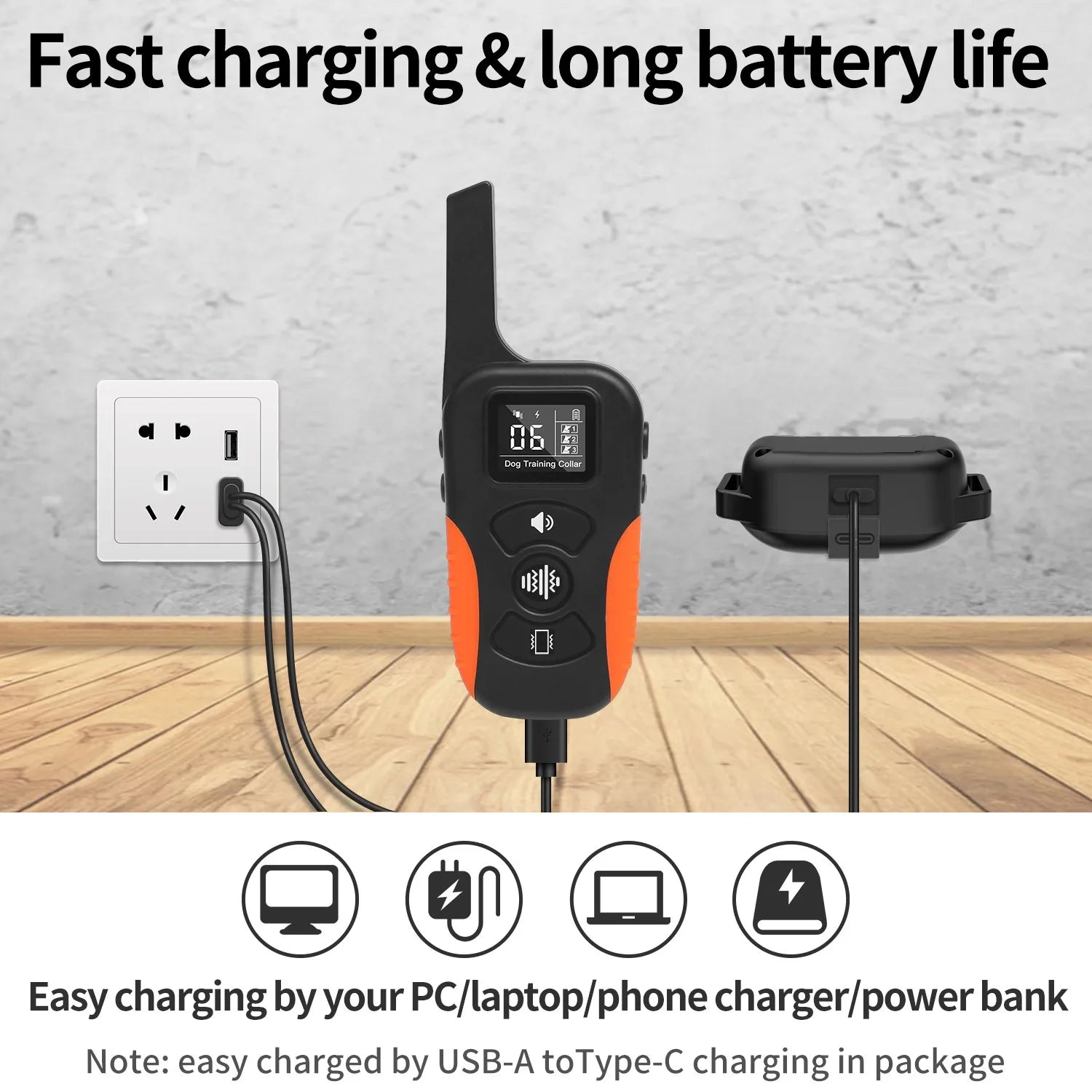 Hondentrainingshalsband zonder Schok – 9 standen - Duke & Scoop