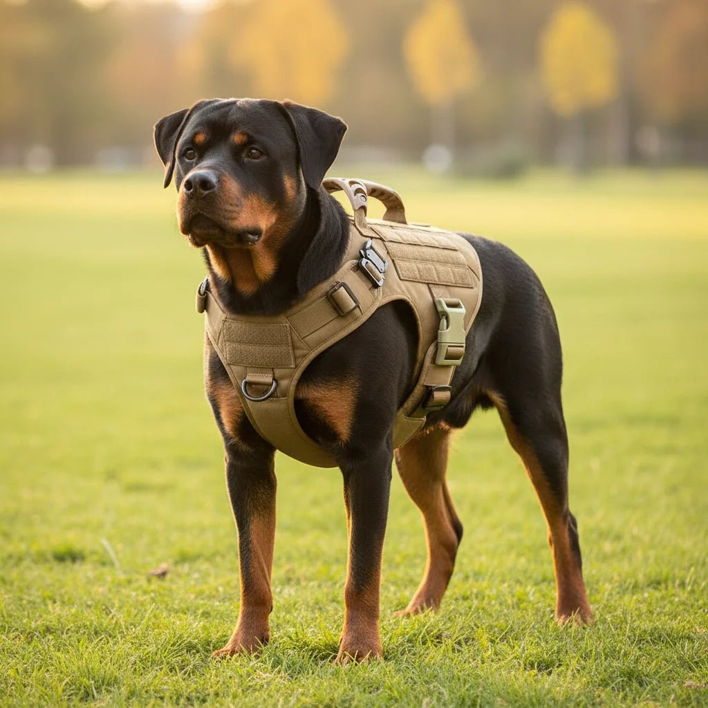 Hondentuig K9 Hondenharnas – Comfortabel, Verstelbaar & Stevig Tuigje - Duke & Scoop