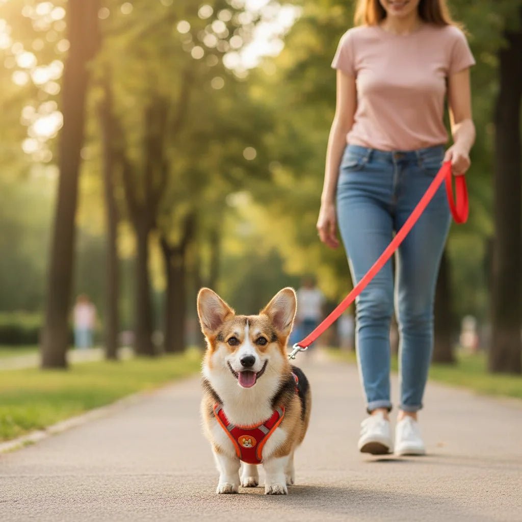 Hondentuig Reflecterend – Comfortabel Nylon Harnas voor Wandelen - Duke & Scoop