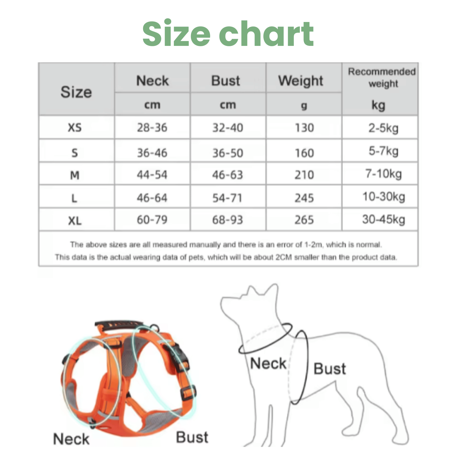 Hondentuig Reflecterend – Verstelbaar Nylon Harnas voor Wandelen - Duke & Scoop