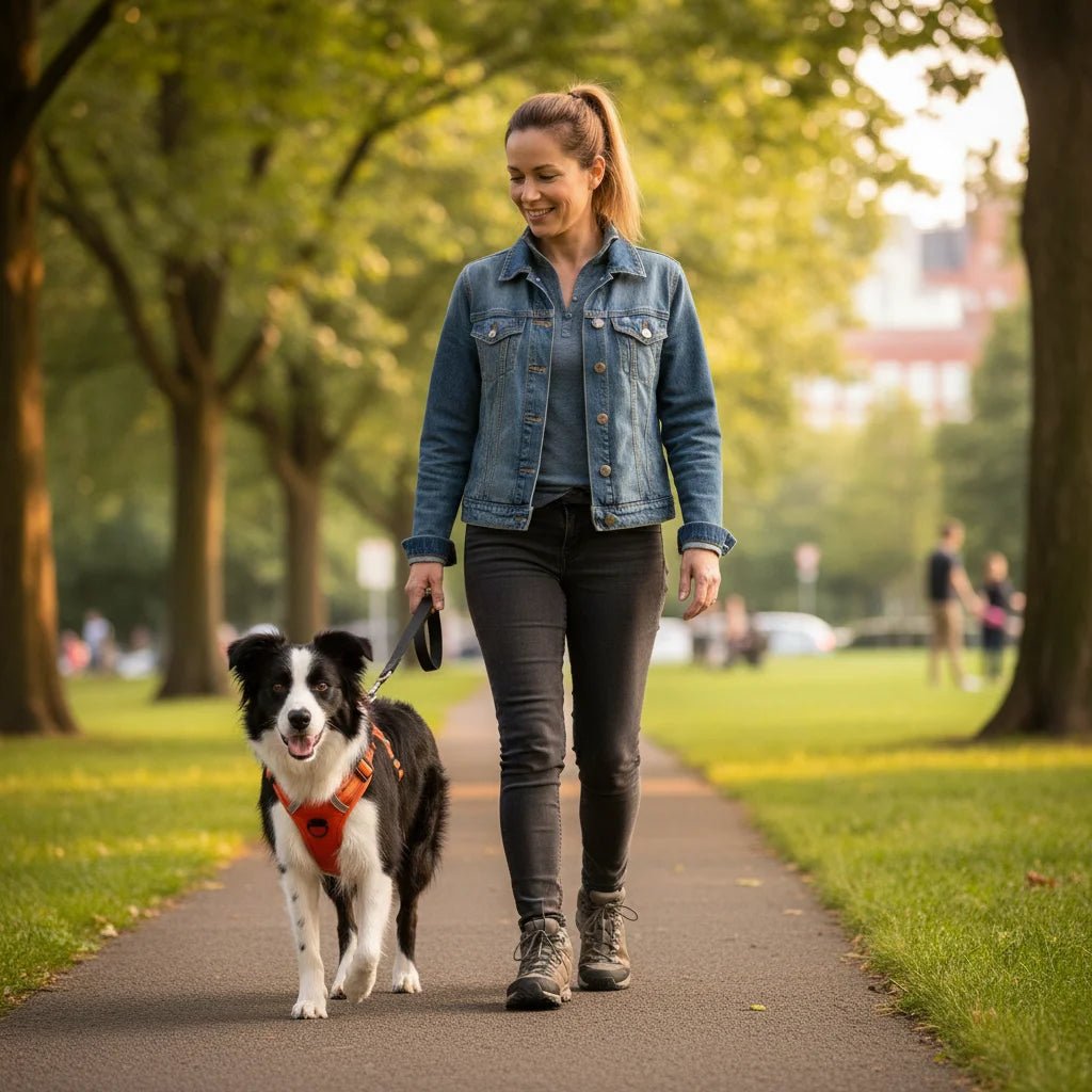 Hondentuig Reflecterend – Verstelbaar Nylon Harnas voor Wandelen - Duke & Scoop