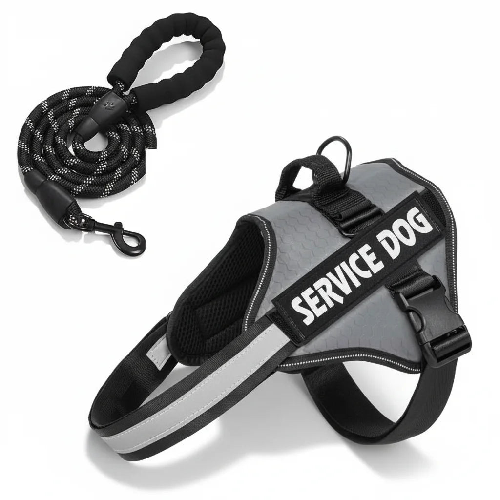 Hondentuig Reflecterend Verstelbaar – Sterk Polyester voor Wandelen - Duke & Scoop