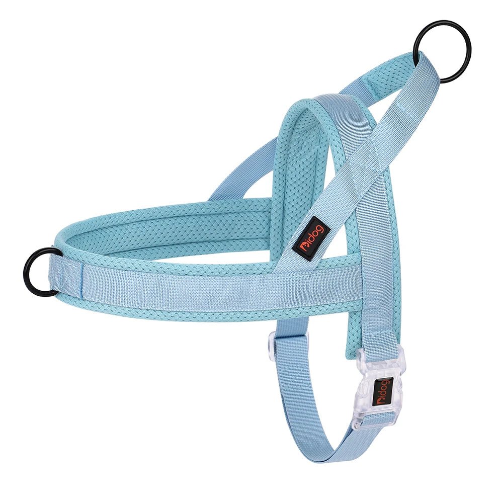 Hondentuig Verstelbaar – Nylon Gewatteerd Comfort - Tuigje voor Wandelen Honden - Duke & Scoop