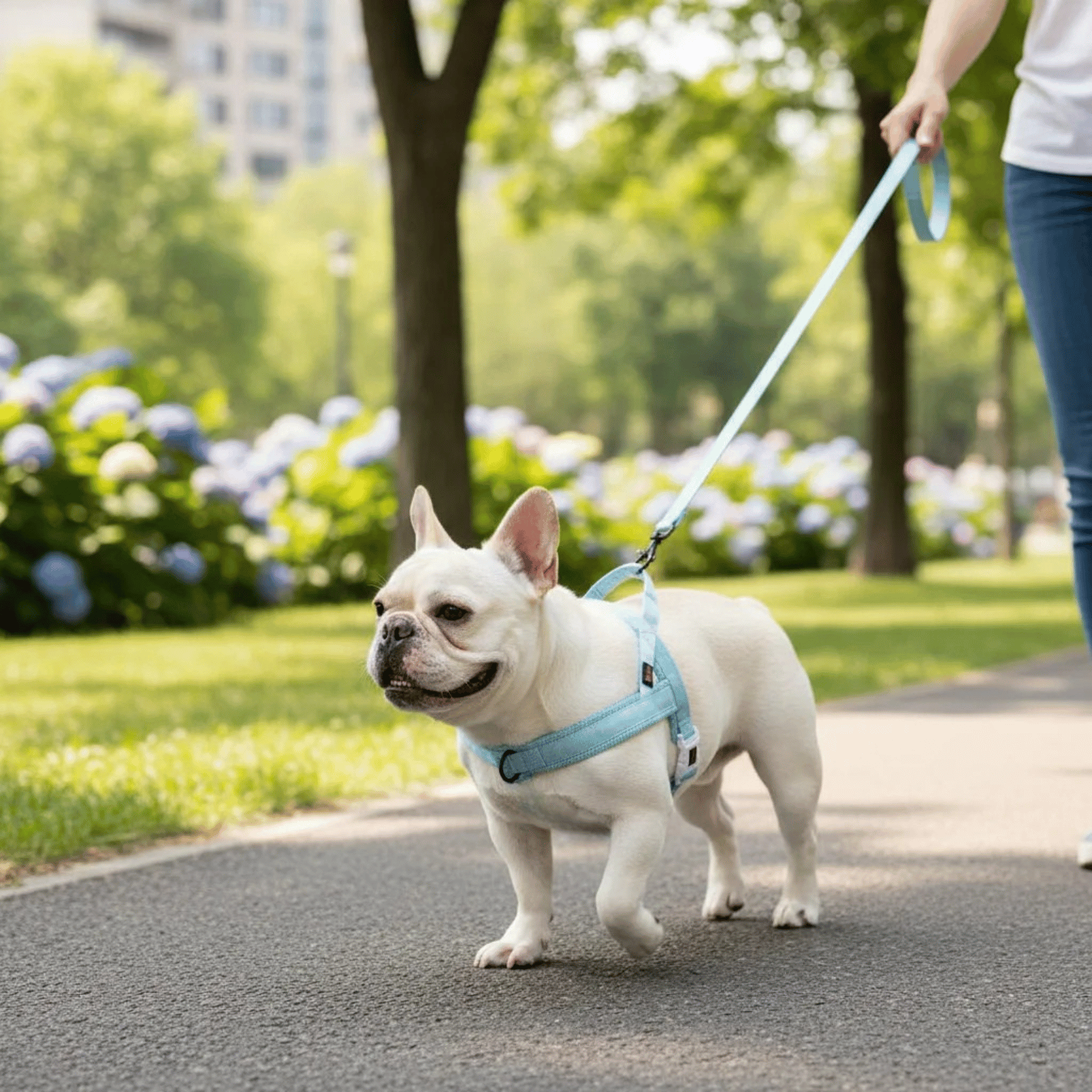 Hondentuig Verstelbaar – Nylon Gewatteerd Comfort - Tuigje voor Wandelen Honden - Duke & Scoop