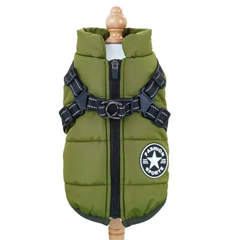 Huisdierenjas met Geïntegreerd Harnas - Duke & Scoop