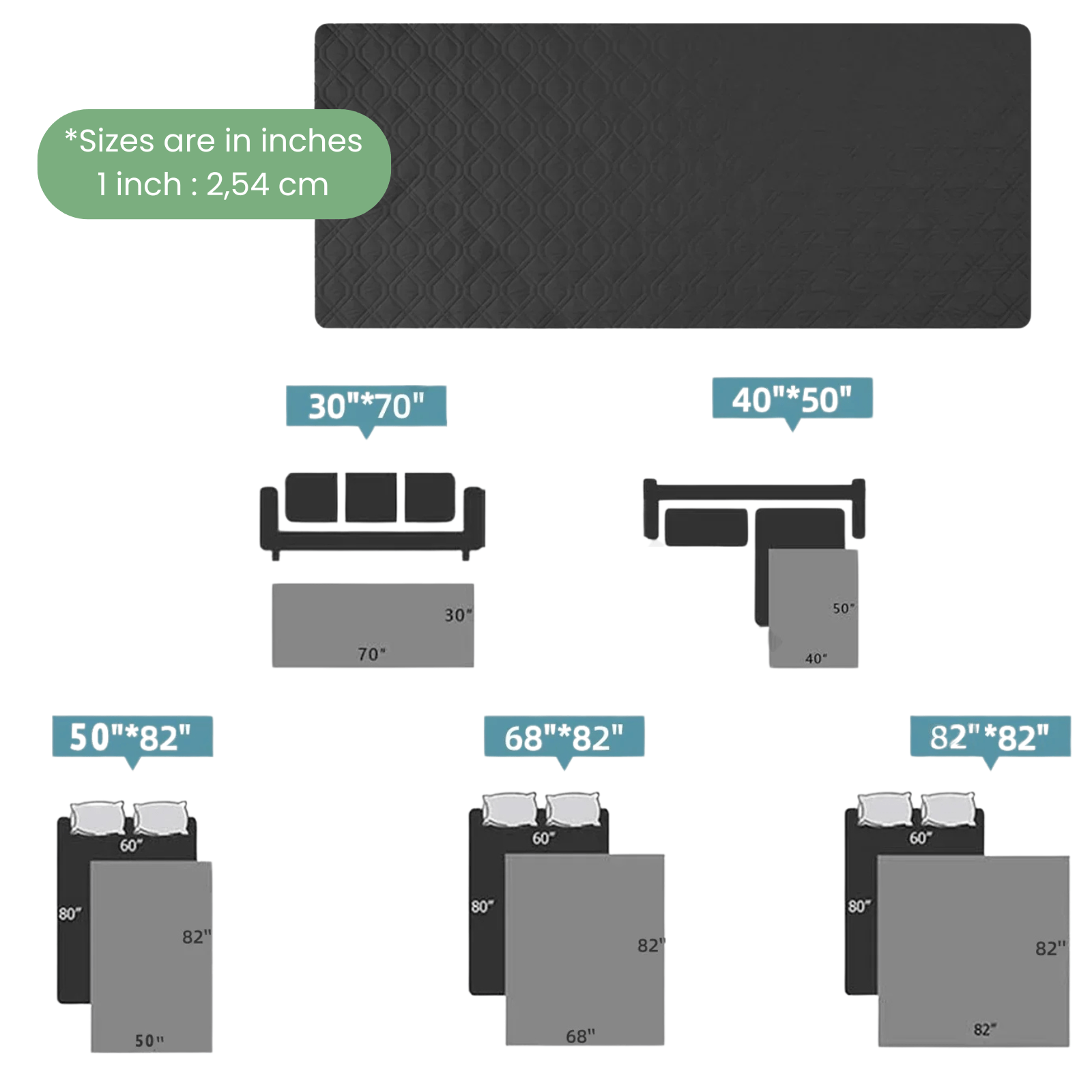 Incontinentie Hondendeken – Waterdicht Plasmat Katoen Voor Bank En Bed - Duke & Scoop