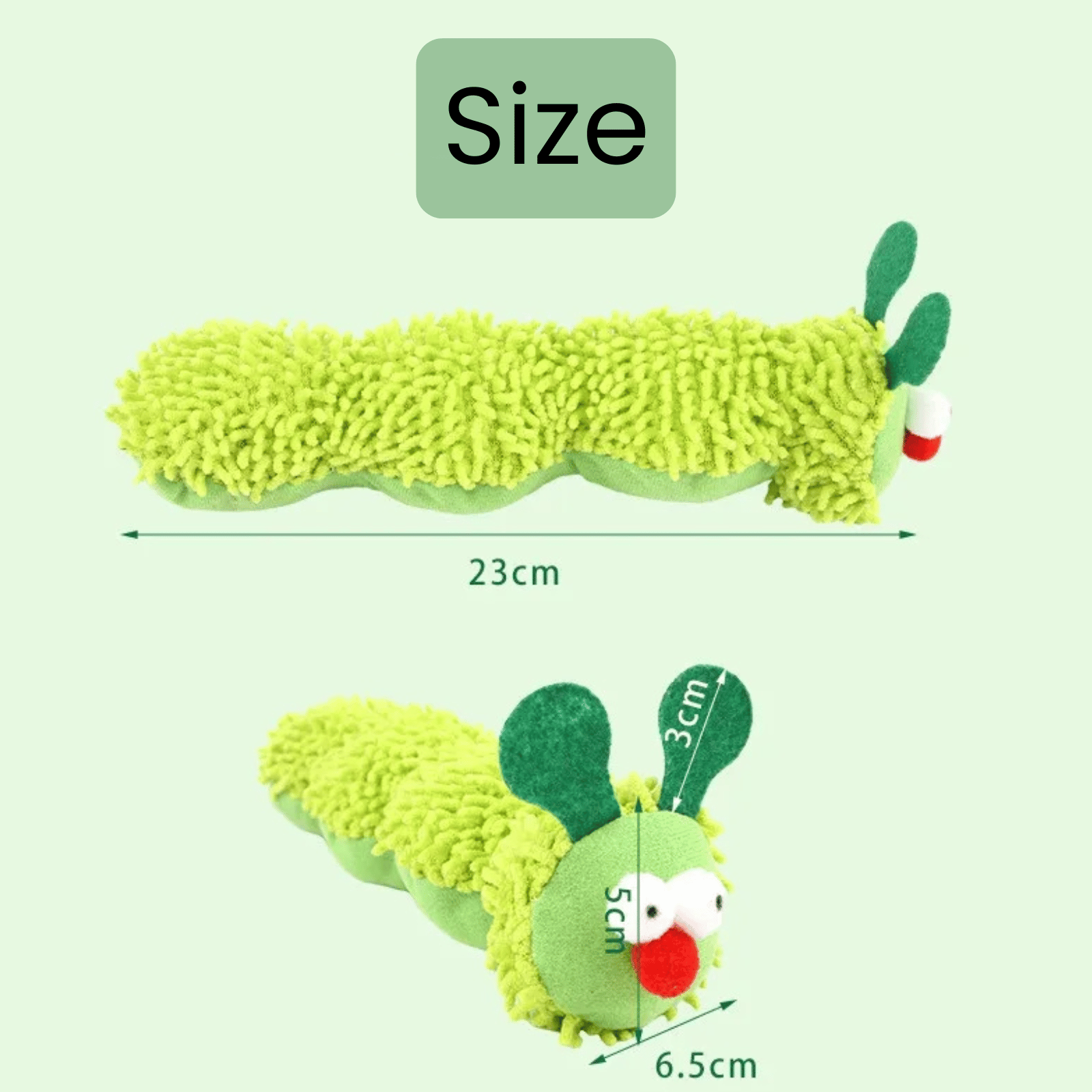 Interactief Speelgoed Kat Met Kattenkruid – Zachte Rups Knuffel Kat - Duke & Scoop