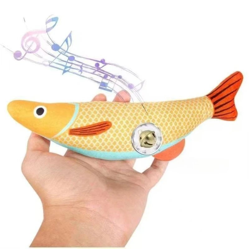 Interactief Vis Speelgoed Kat Met Kattenkruid – Kauwspeeltje Voor Tandenreiniging - Duke & Scoop