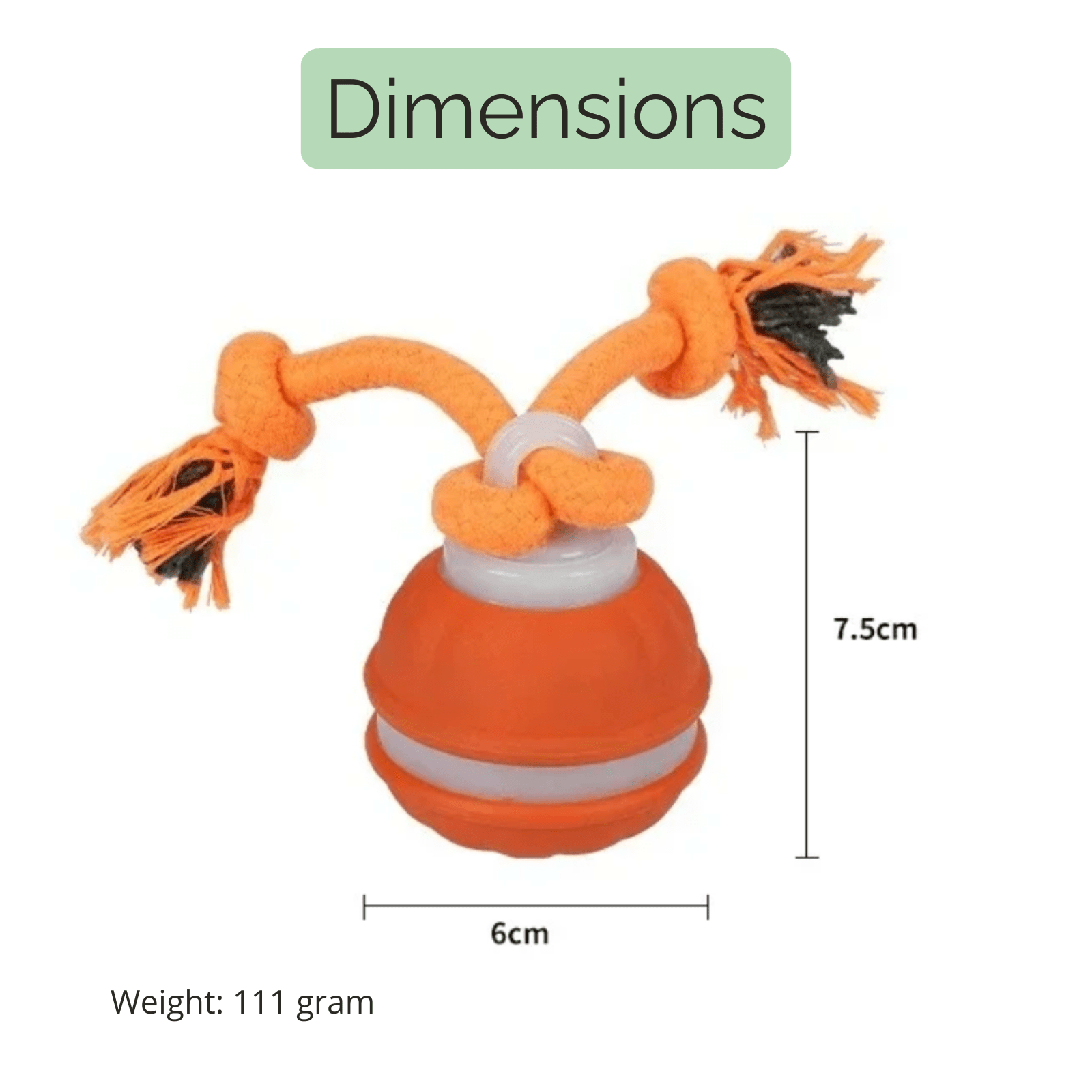 Interactieve Automatische Speelbal voor Honden - Duke & Scoop