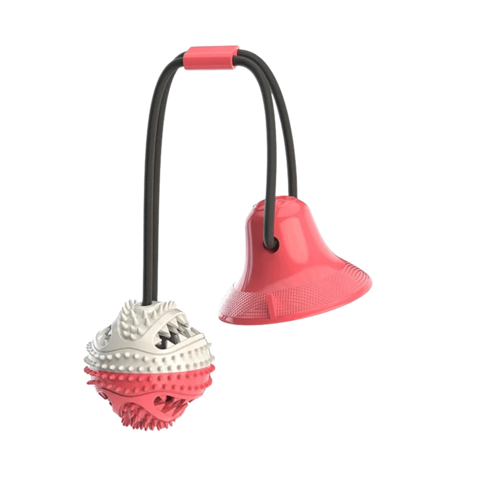 Interactieve Hondenbal met Zuignap & Touw - Duke & Scoop