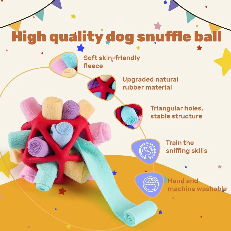 Interactieve Snuffelbal voor Honden - Duke & Scoop
