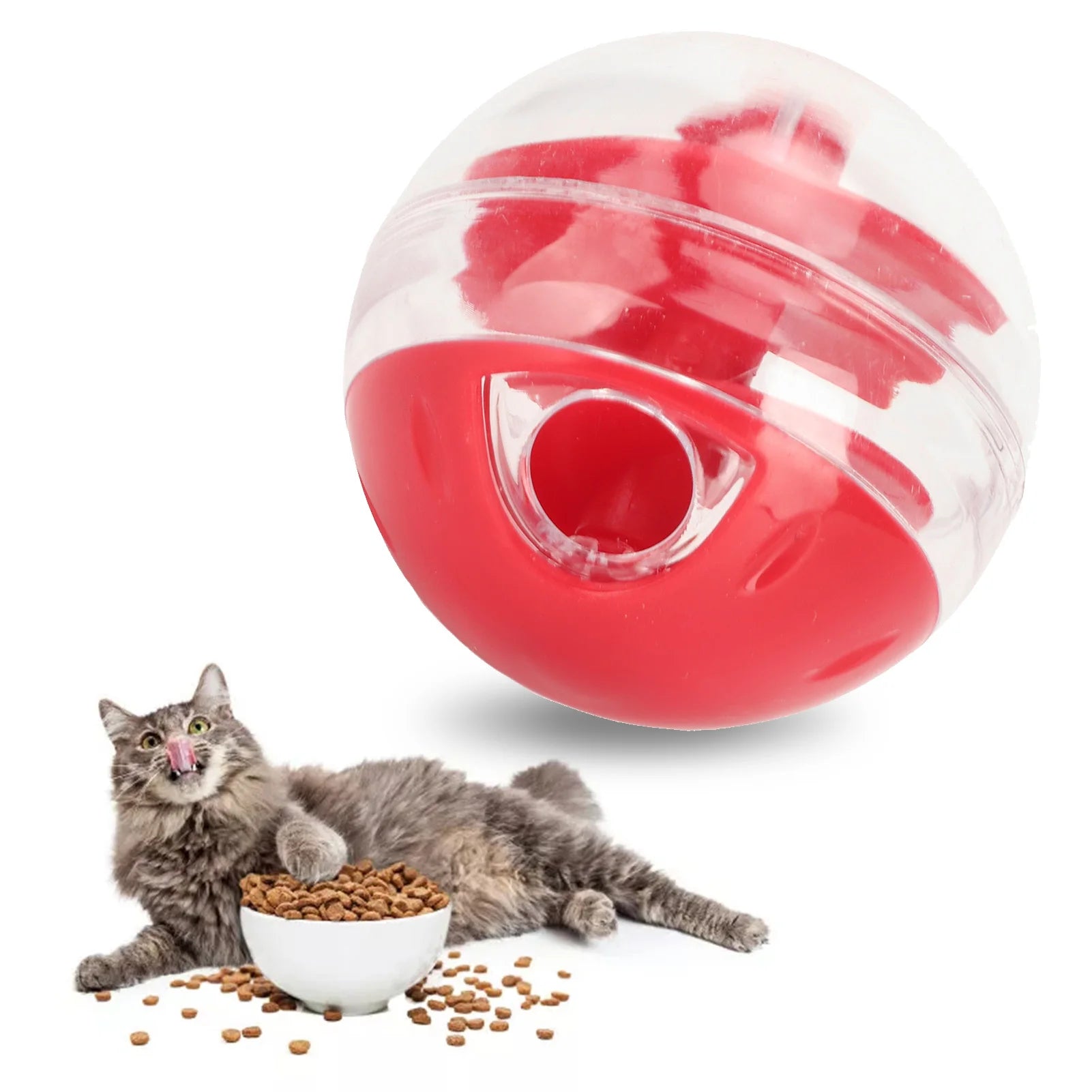 Katten Snackbal – Slow Feeder Speelbal - Duke & Scoop