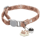 Kattenhalsband met Schattige Pootafdruk - Duke & Scoop