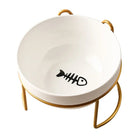 Keramische Drink - en Voerbak met Standaard - 500 ML - Duke & Scoop