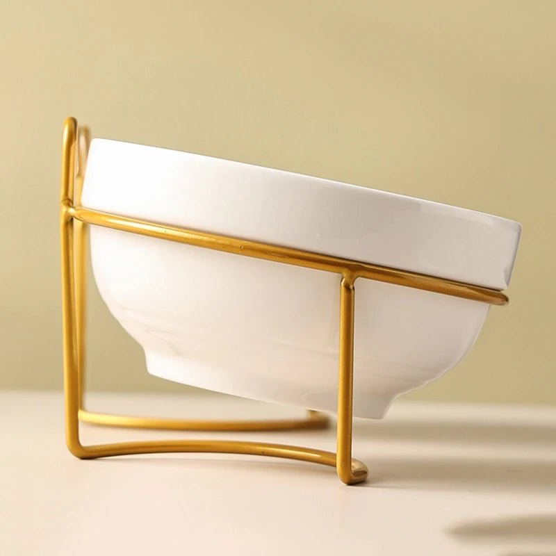 Keramische Drink - en Voerbak met Standaard - 500 ML - Duke & Scoop