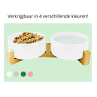Keramische Voerbak - Set van 2 - Duke & Scoop