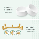 Keramische Voerbak - Set van 2 - Duke & Scoop