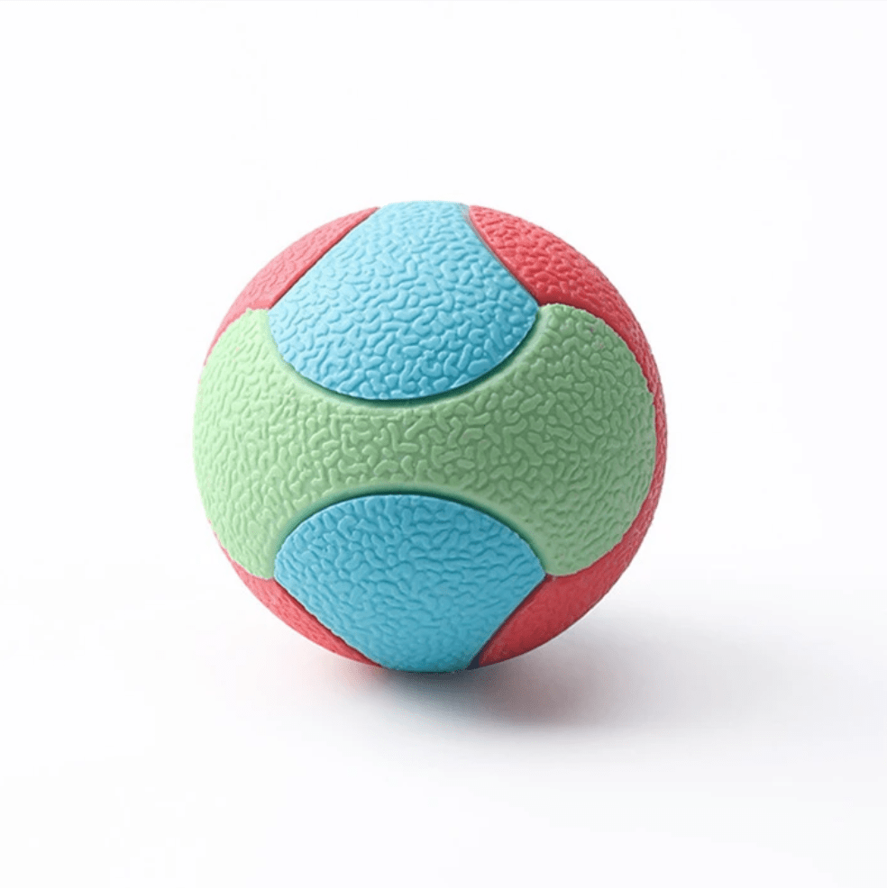 Kleurrijke Bijtbestendige Bal - Duke & Scoop
