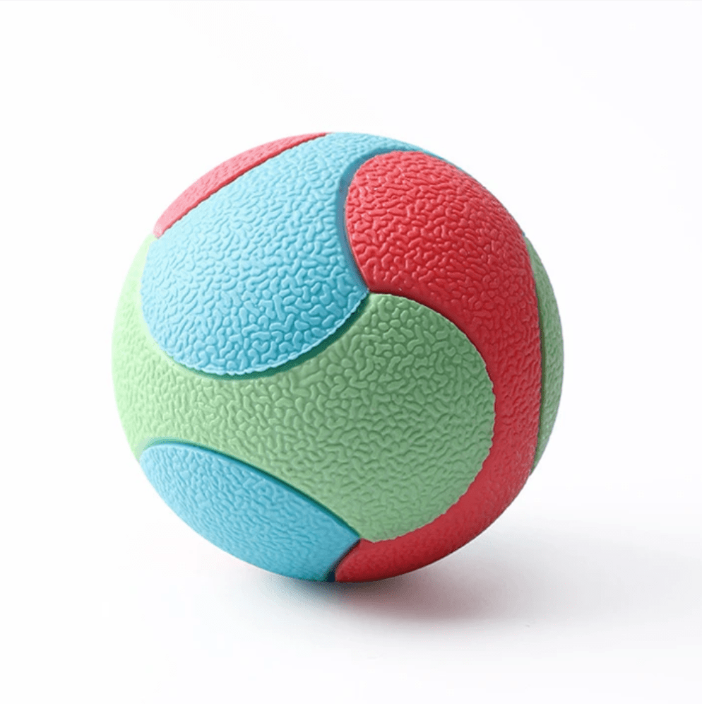 Kleurrijke Bijtbestendige Bal - Duke & Scoop