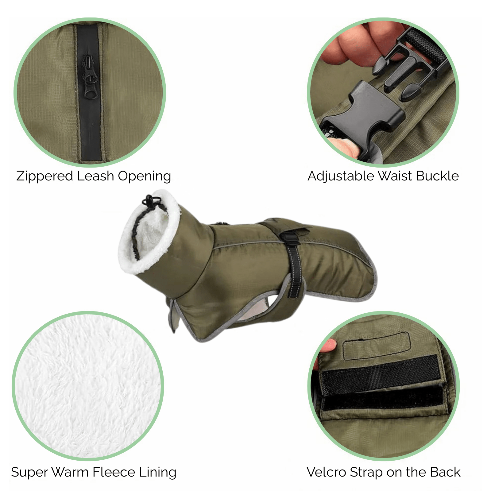 Koudebestendige Winterjas voor Honden - Duke & Scoop