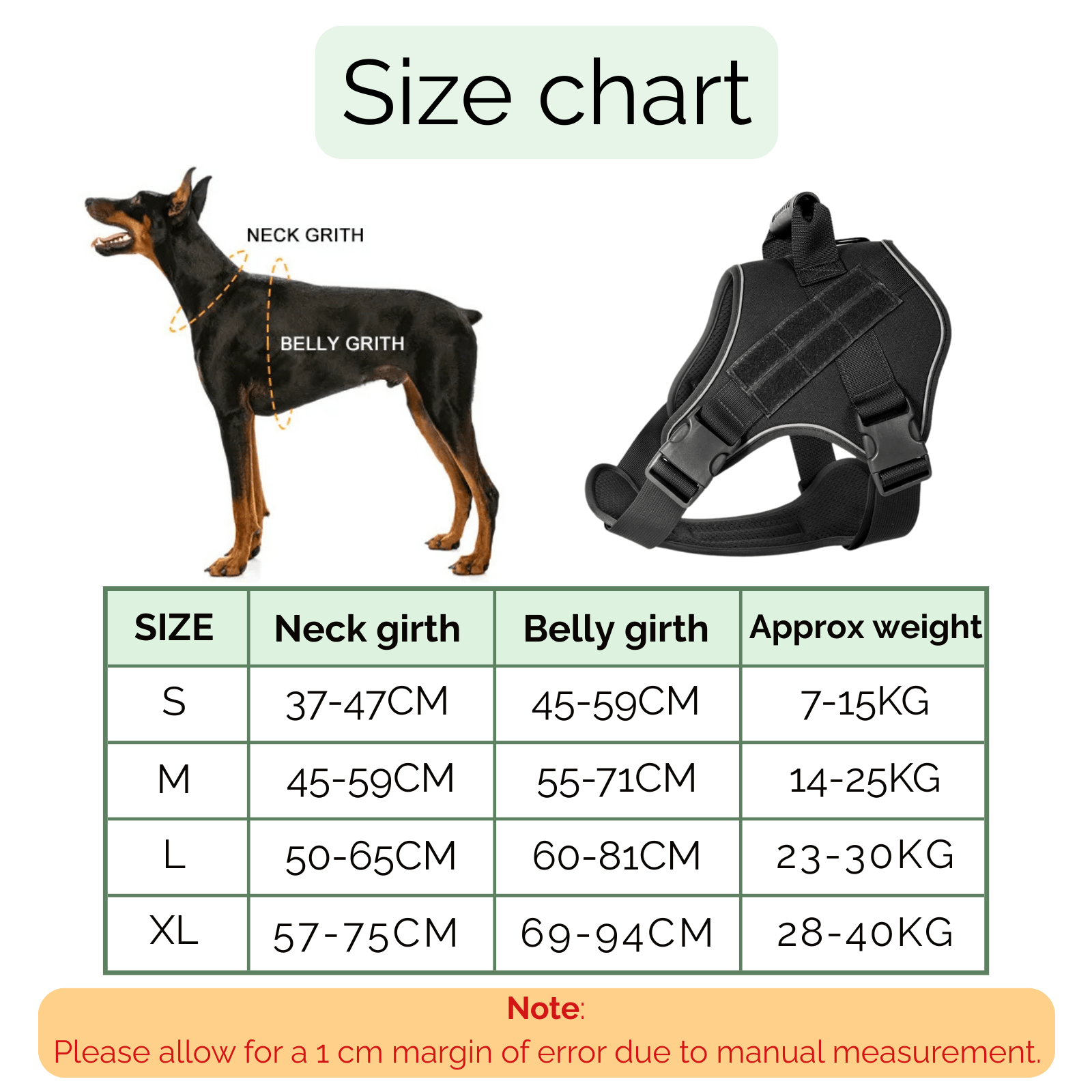 Militaire Trainingstuig voor Grote Hondenrassen - Duke & Scoop