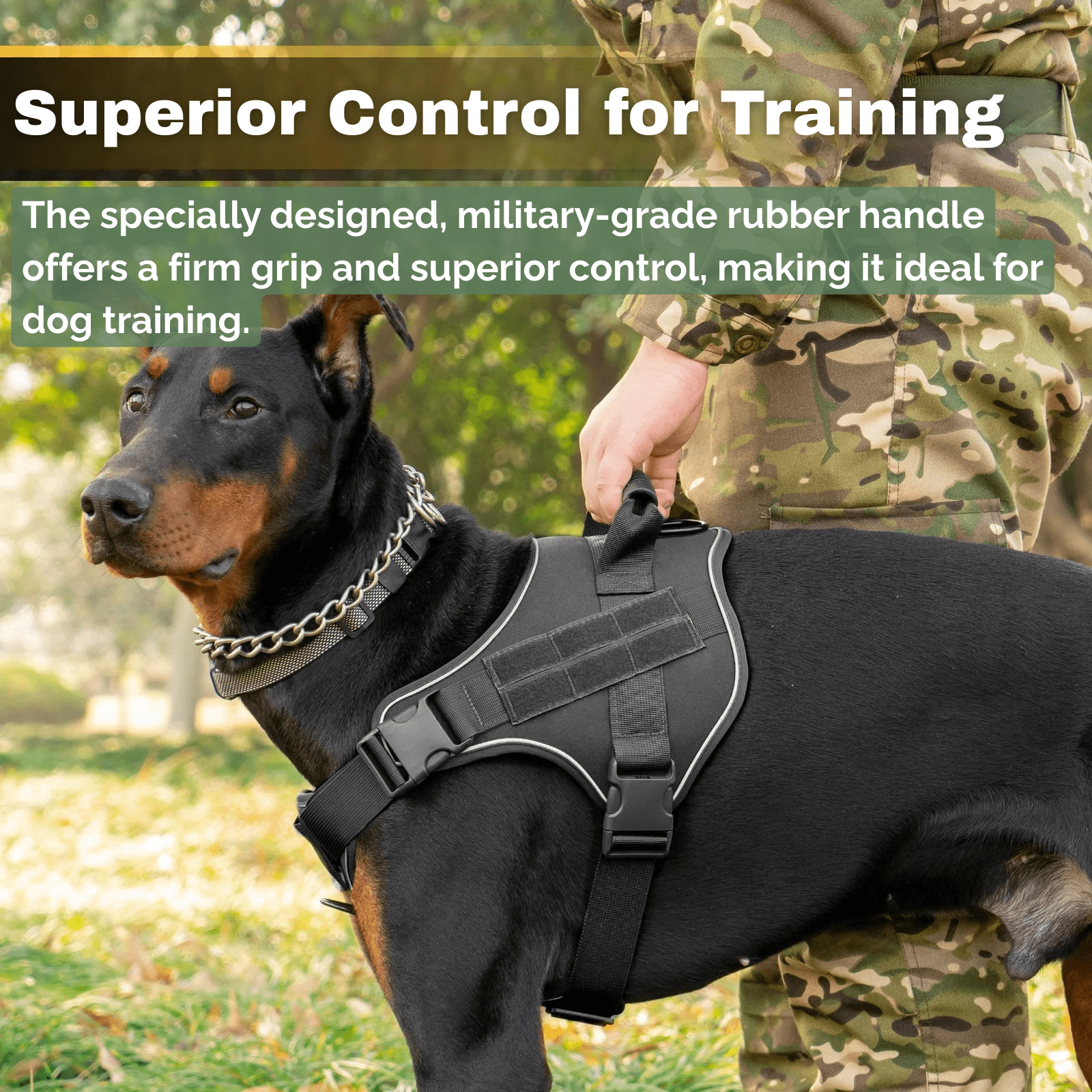 Militaire Trainingstuig voor Grote Hondenrassen - Duke & Scoop