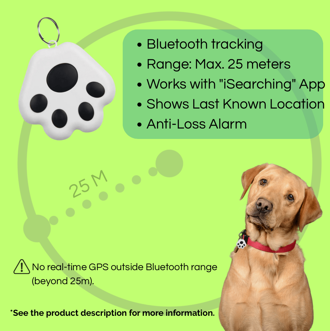 Mini Draadloze GPS Tracker - Duke & Scoop