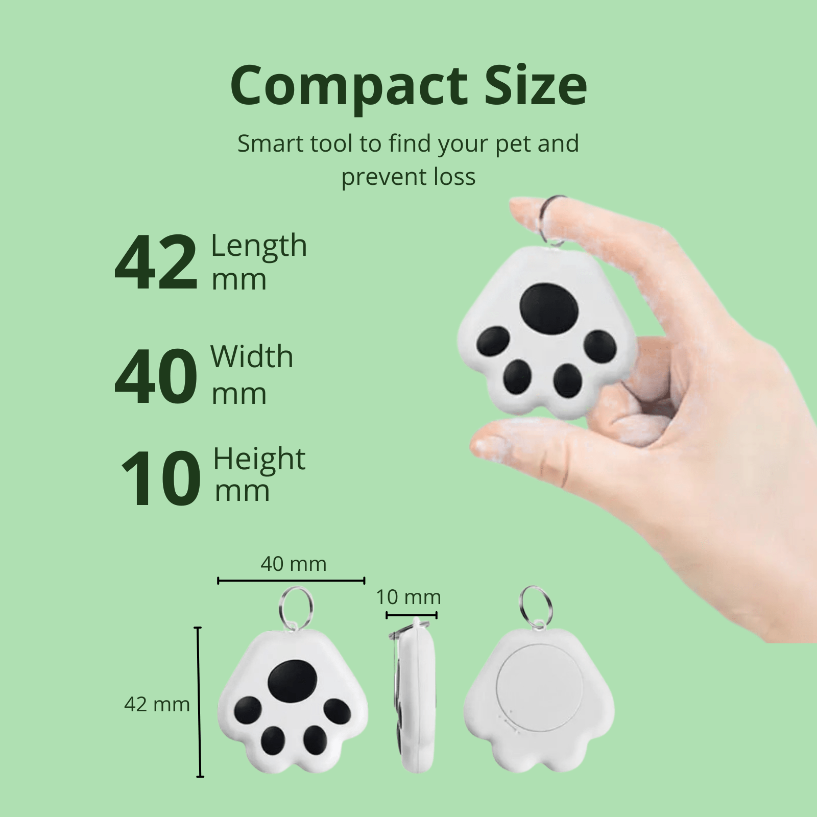 Mini Draadloze GPS Tracker - Duke & Scoop