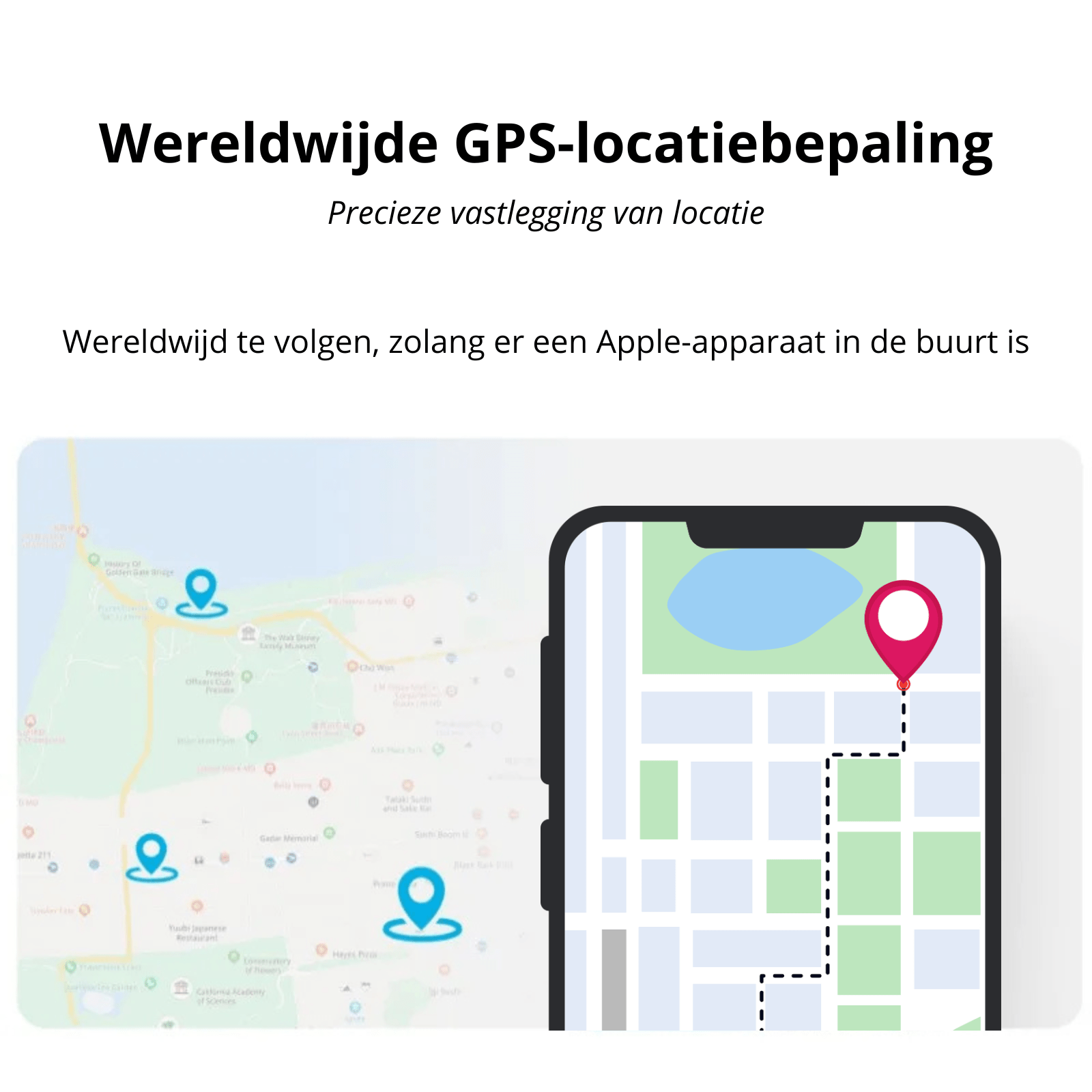 Mini GPS Tracker voor huisdieren - Duke & Scoop
