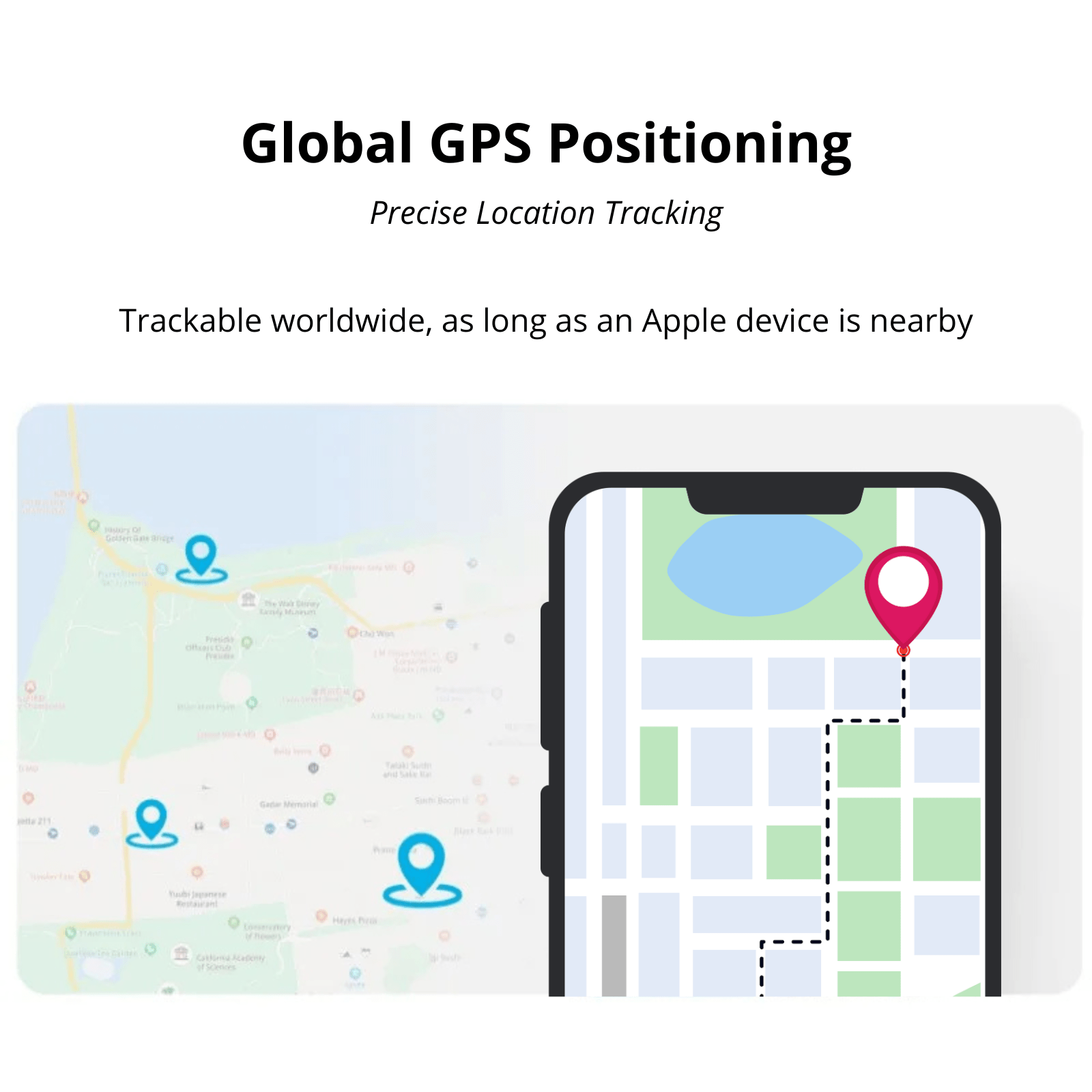 Mini GPS Tracker voor huisdieren - Duke & Scoop