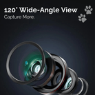 Mini Halsbandcamera met Video & Groothoeklens - Duke & Scoop