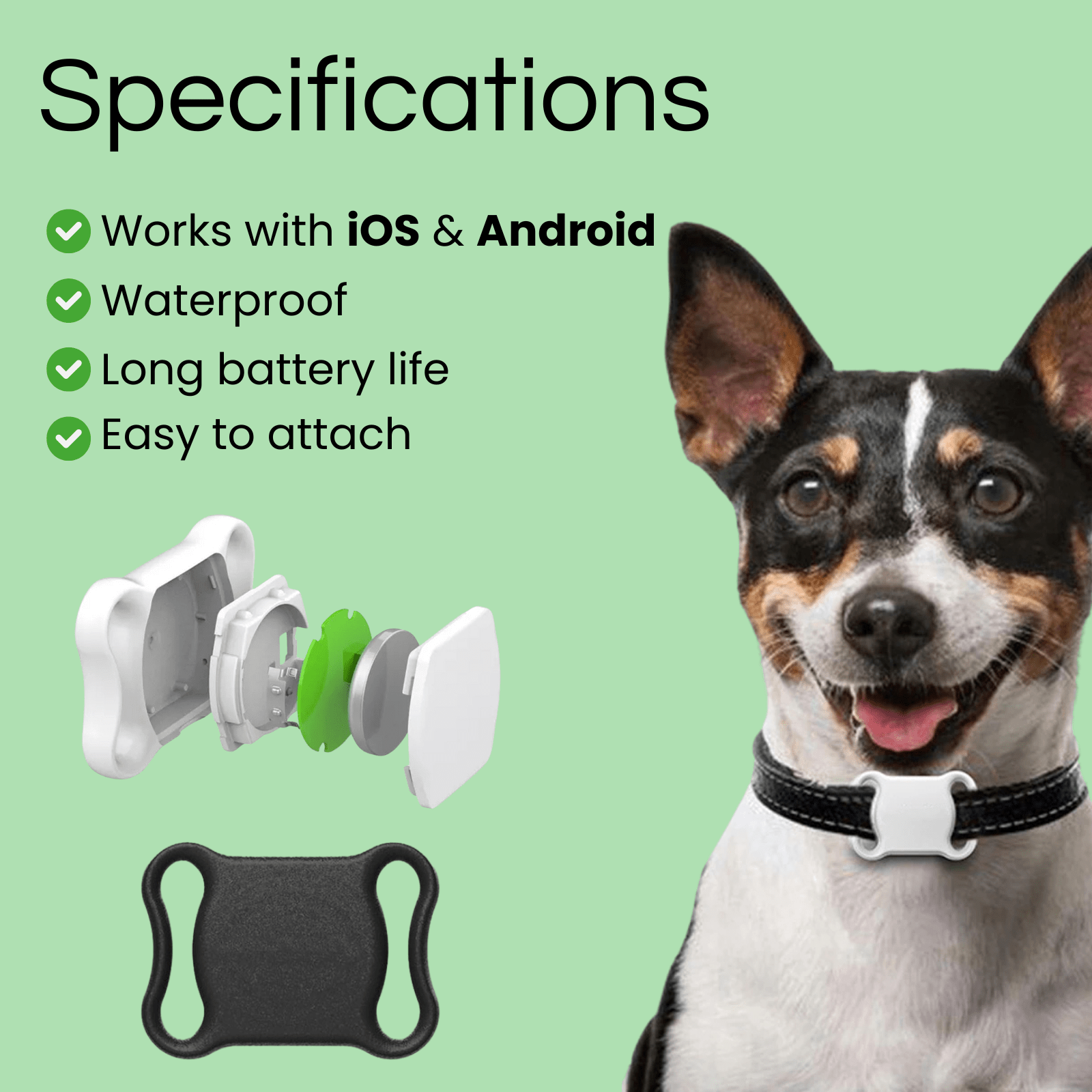 Mini PetFinder – GPS Tracker - Duke & Scoop