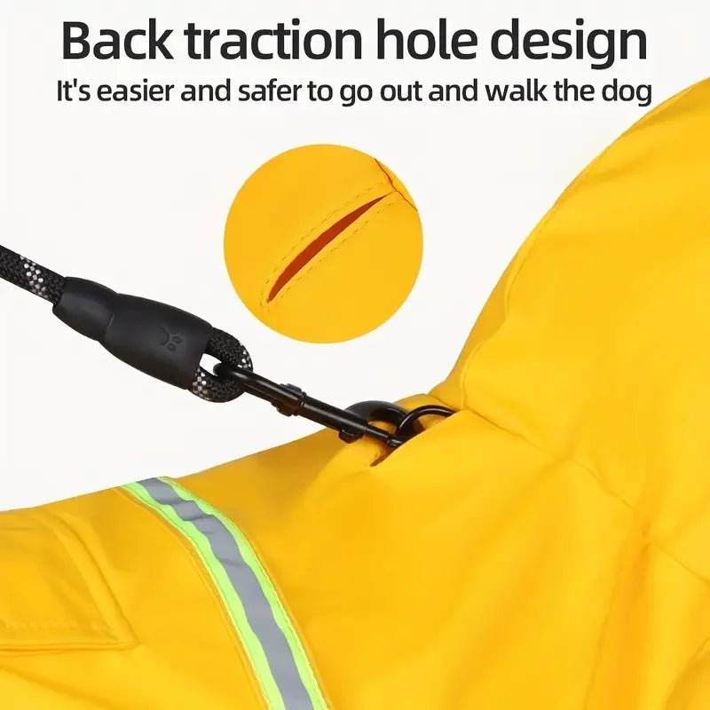 Modieuze Huisdier Regenjas met Capuchon - Duke & Scoop