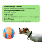 Onverwoestbare Hondenbal Oranje - Duke & Scoop