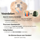 Onverwoestbare Hondenbal Oranje - Duke & Scoop