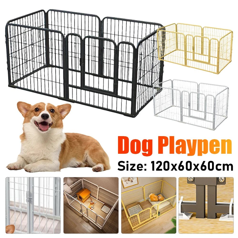 Opvouwbare Puppyren – Stevige Hondenbench voor Binnen en Buiten - Duke & Scoop